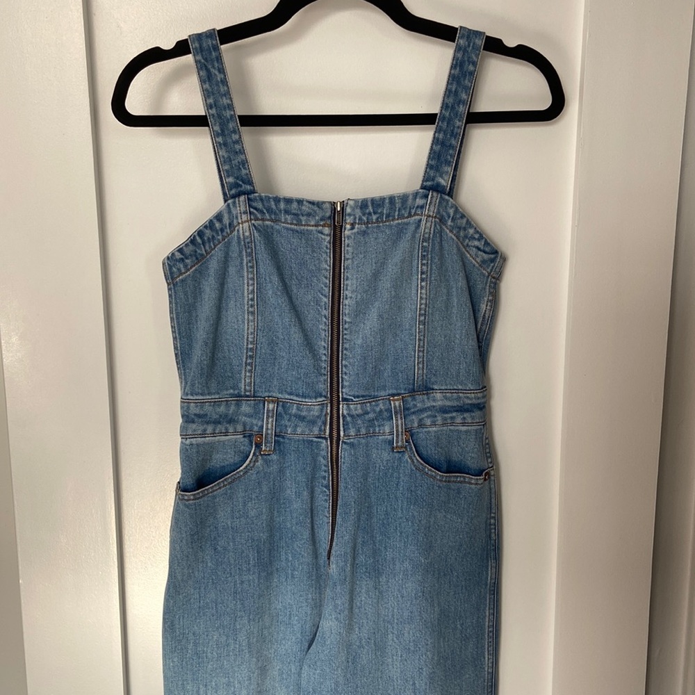 Alice + Olivia Denim Jumpsuit